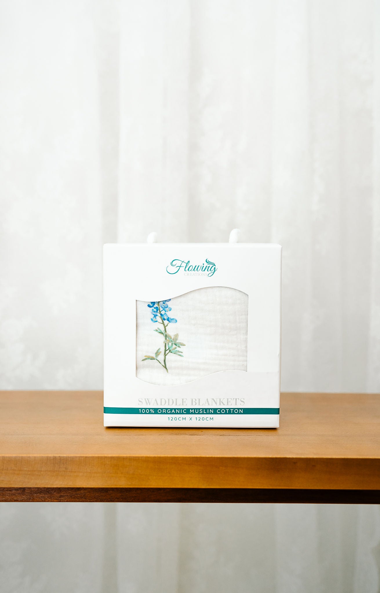 TX Bluebonnet Swaddle Blanket
