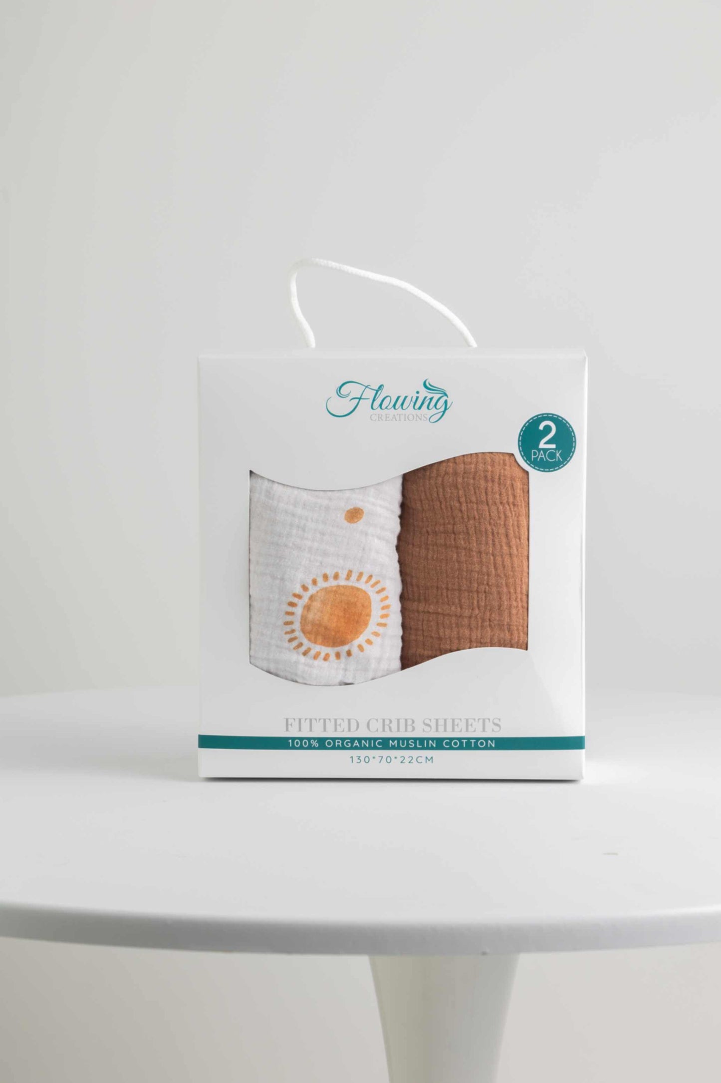 Boho Crib Sheet Box Pack 2| Flowing Creations