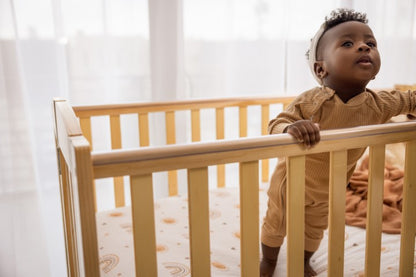 Neutral Boho Fitted crib seet Sets