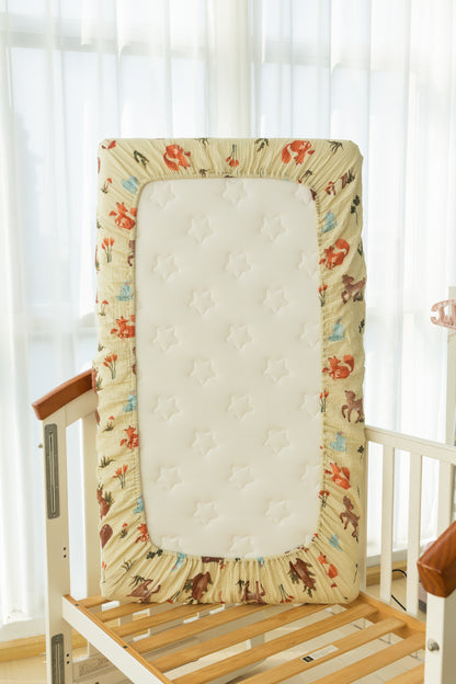 Forest Animal Crib Sheet